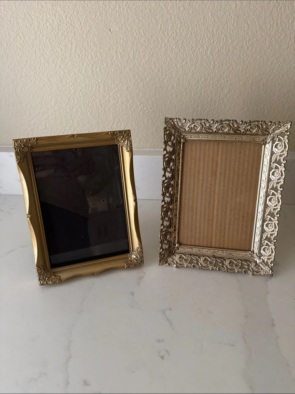 Tabletop Picture Frames Set of 2